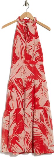 sachin and babi light blue dress Vince Camuto Women's Off-The-Shoulder Tiered Maxi Dress main image 0