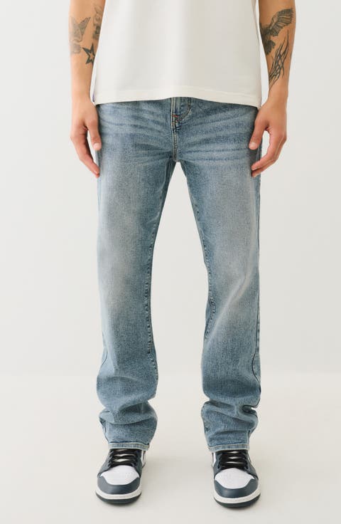 Ricky Straight Leg Jeans (Light Mellow) (Regular & Big)