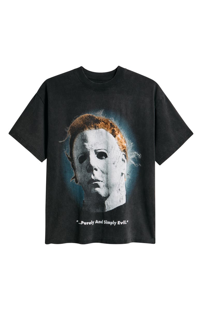 ID Supply Co Halloween<sup>®</sup> Cotton Graphic T-Shirt, Alternate, color, Washed Black