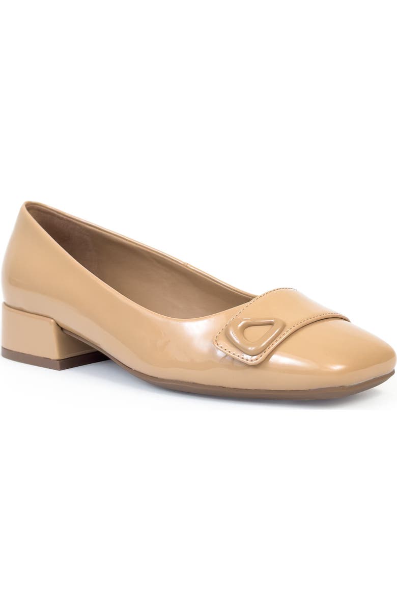Aerosoles Isai Pump, Main, color, Beige Bisque Faux Leather
