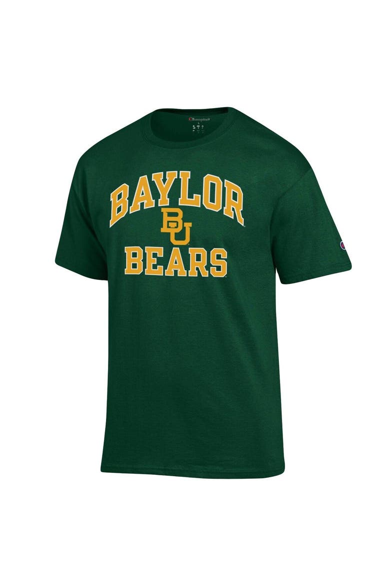 Men's Champion Green Baylor Bears High Motor T-Shirt, Alternate, color, Green