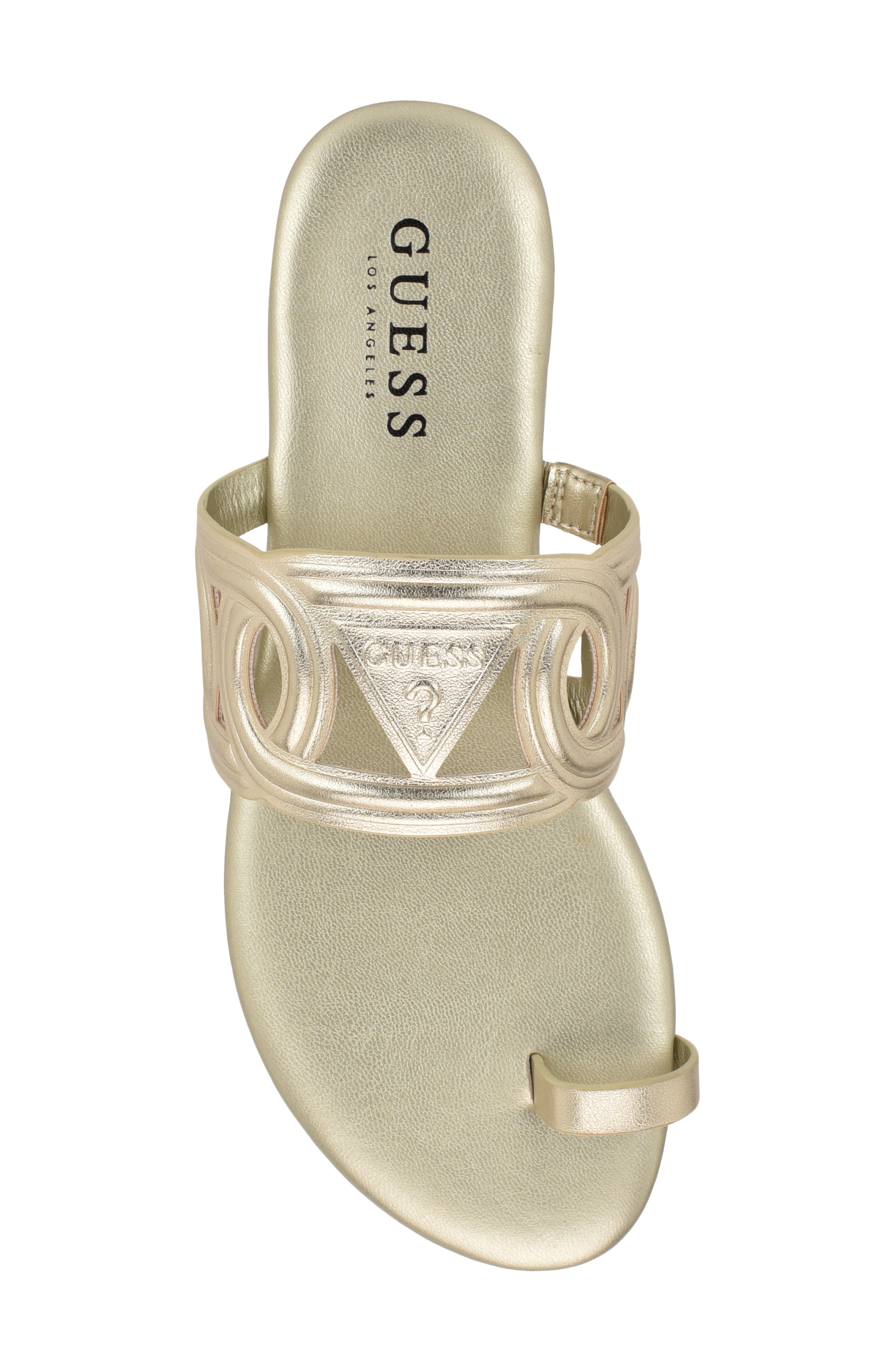 Loons Slide Sandal, Alternate, color, GOLD