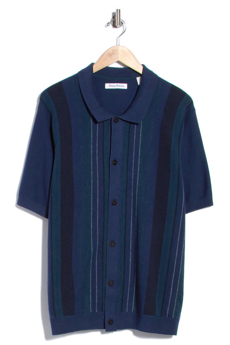 Palmarito Short Sleeve Button-Up Shirt, Main, color, COASTLINE