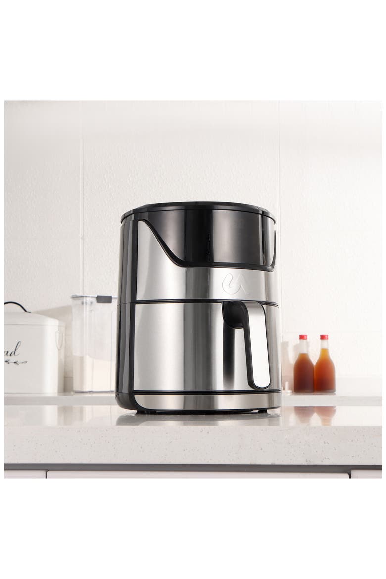 Digital 5 Quart Air Fryer, Alternate, color, STAINLESS STEEL