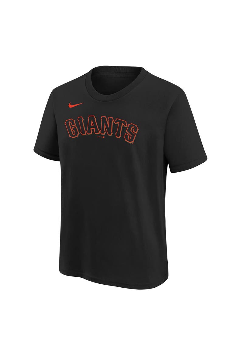 Youth Nike Jung Hoo Lee Black San Francisco Giants Name & Number T-Shirt, Alternate, color, Black