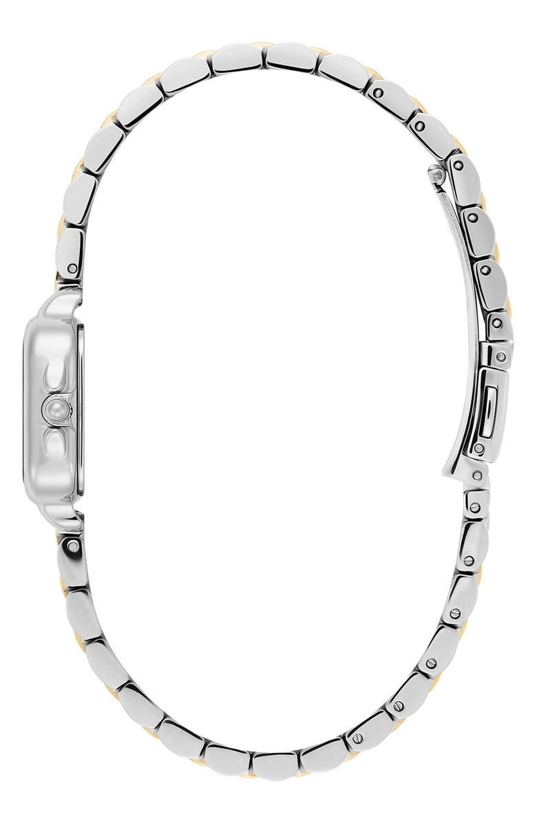 Olivia Burton Mini Grosvenor Bracelet Watch, 20mm, Alternate, color, Silver & Gold