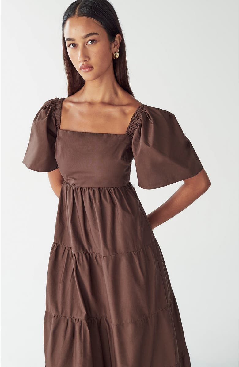 WILLA Zelda Tiered Dress, Alternate, color,