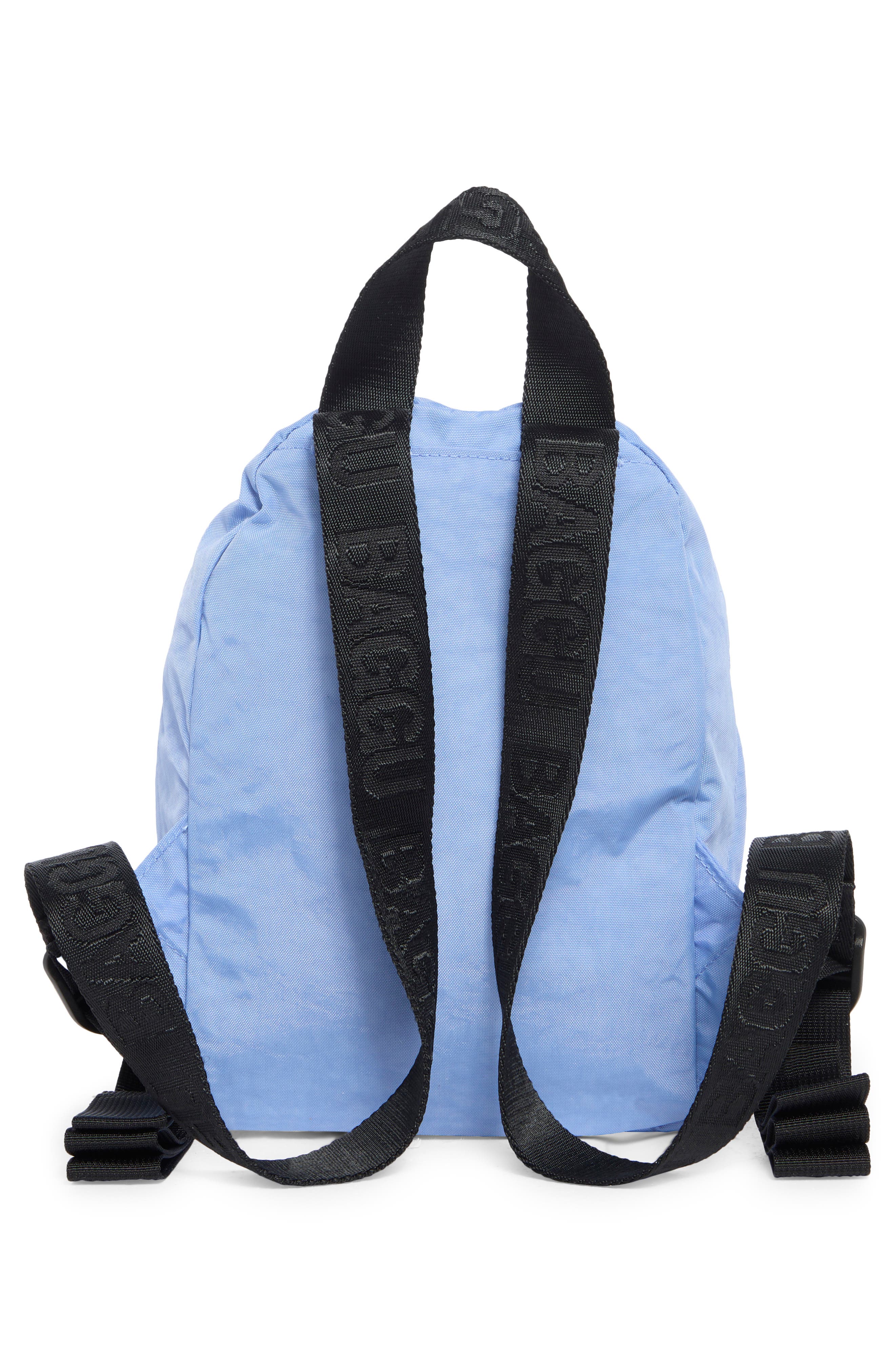 Baggu Mini Nylon Backpack, Alternate, color, Cornflower