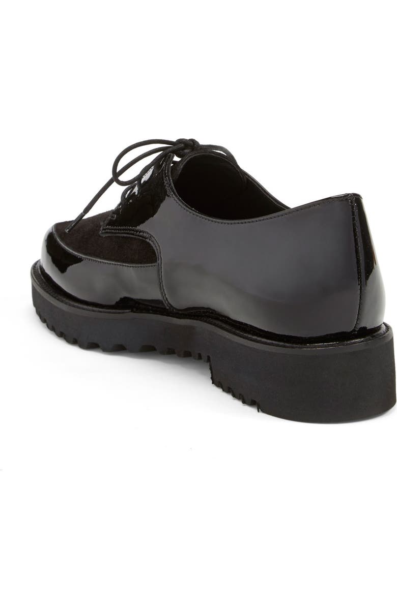 Paul Green 'Donovan' Pointy Toe Lace-Up Flat, Alternate, color,