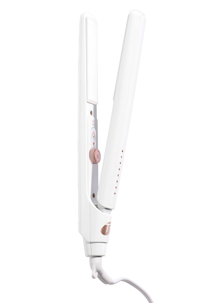 T3 SinglePass<sup>®</sup> StyleMax Flat Iron - Refurbished, Main, color, White