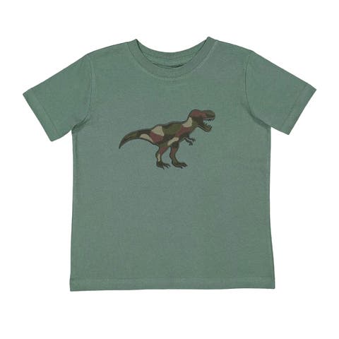 Camo Dino Patch Short Sleeve T-Shirt