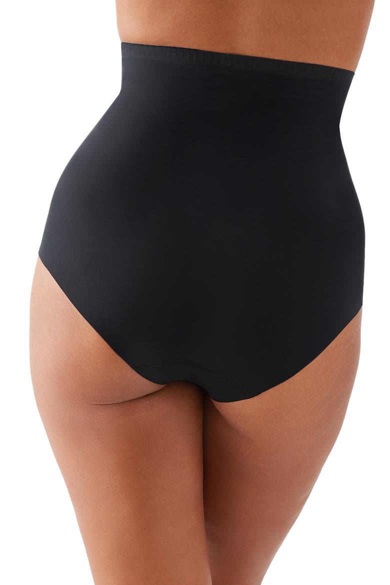 Skinsense High Waist Shaping Briefs, Alternate, color, BLACK