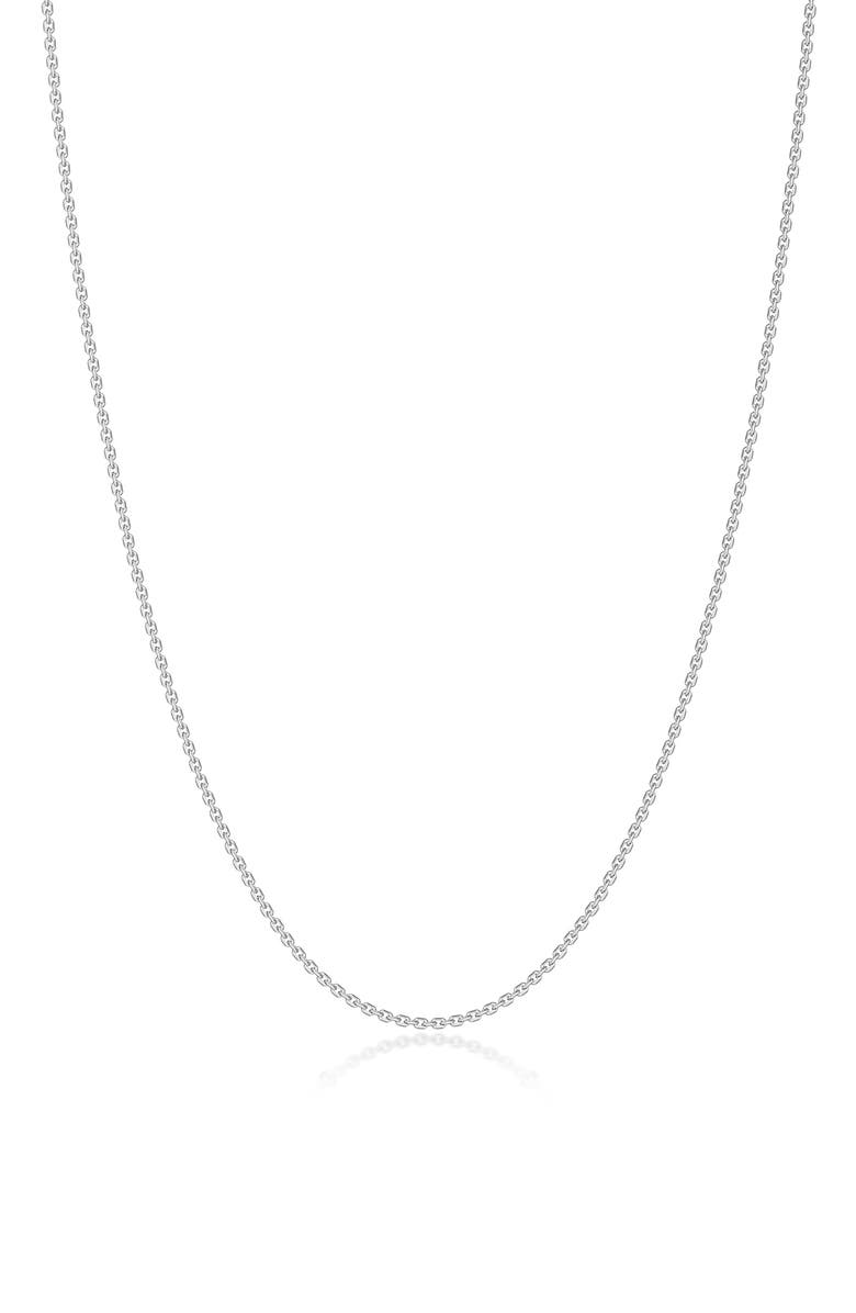 Lafonn Chain Necklace, Main, color, Silver