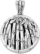 SAMUEL B. White Topaz Bamboo Pendant
