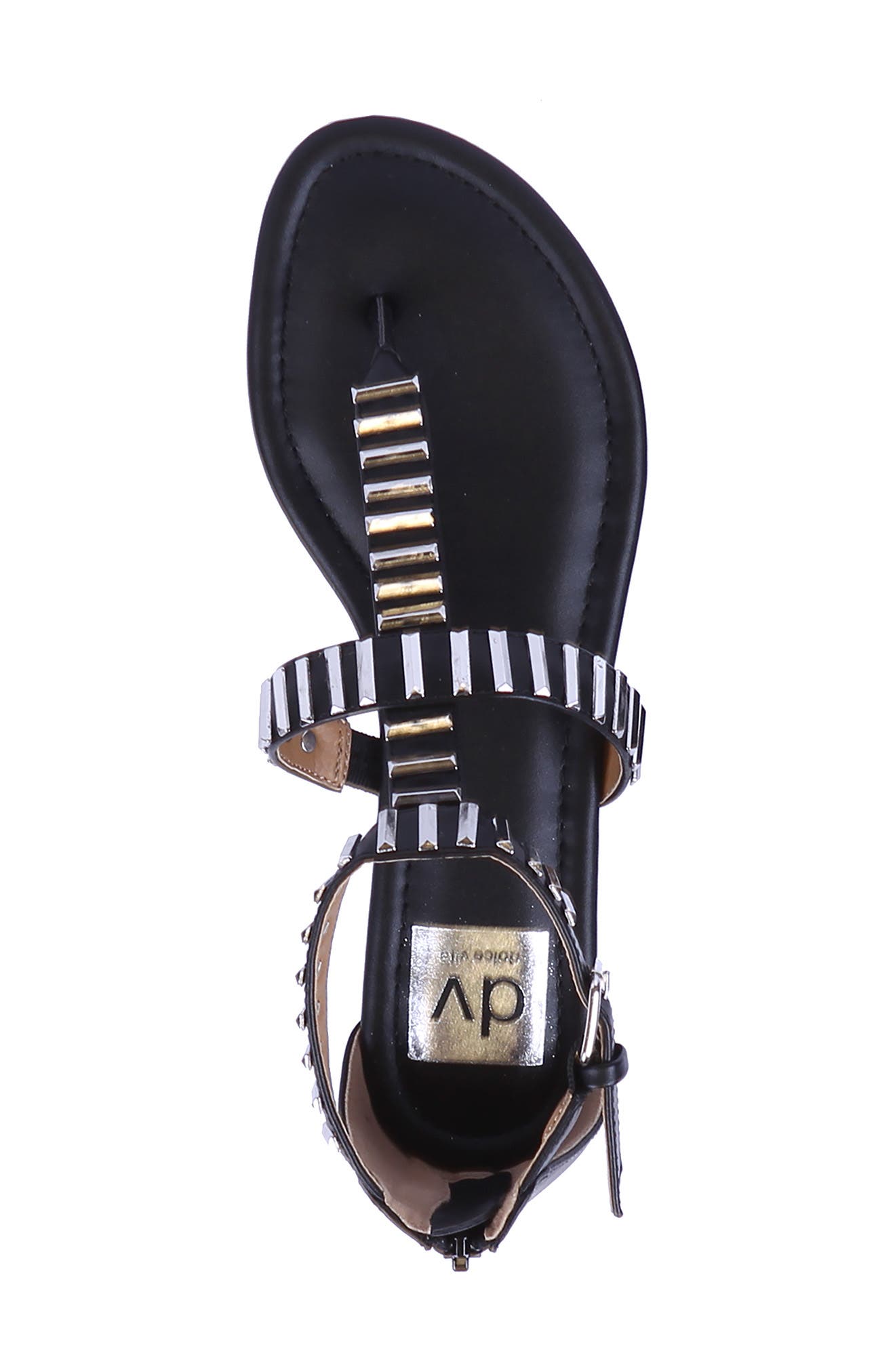 Dolce Vita Linzi Embellished Sandal, Alternate, color, 