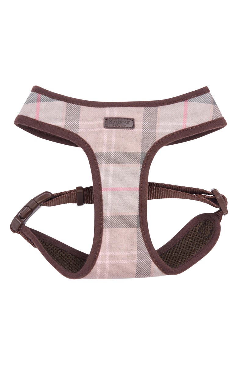Barbour Tartan Dog Harness, Main, color,