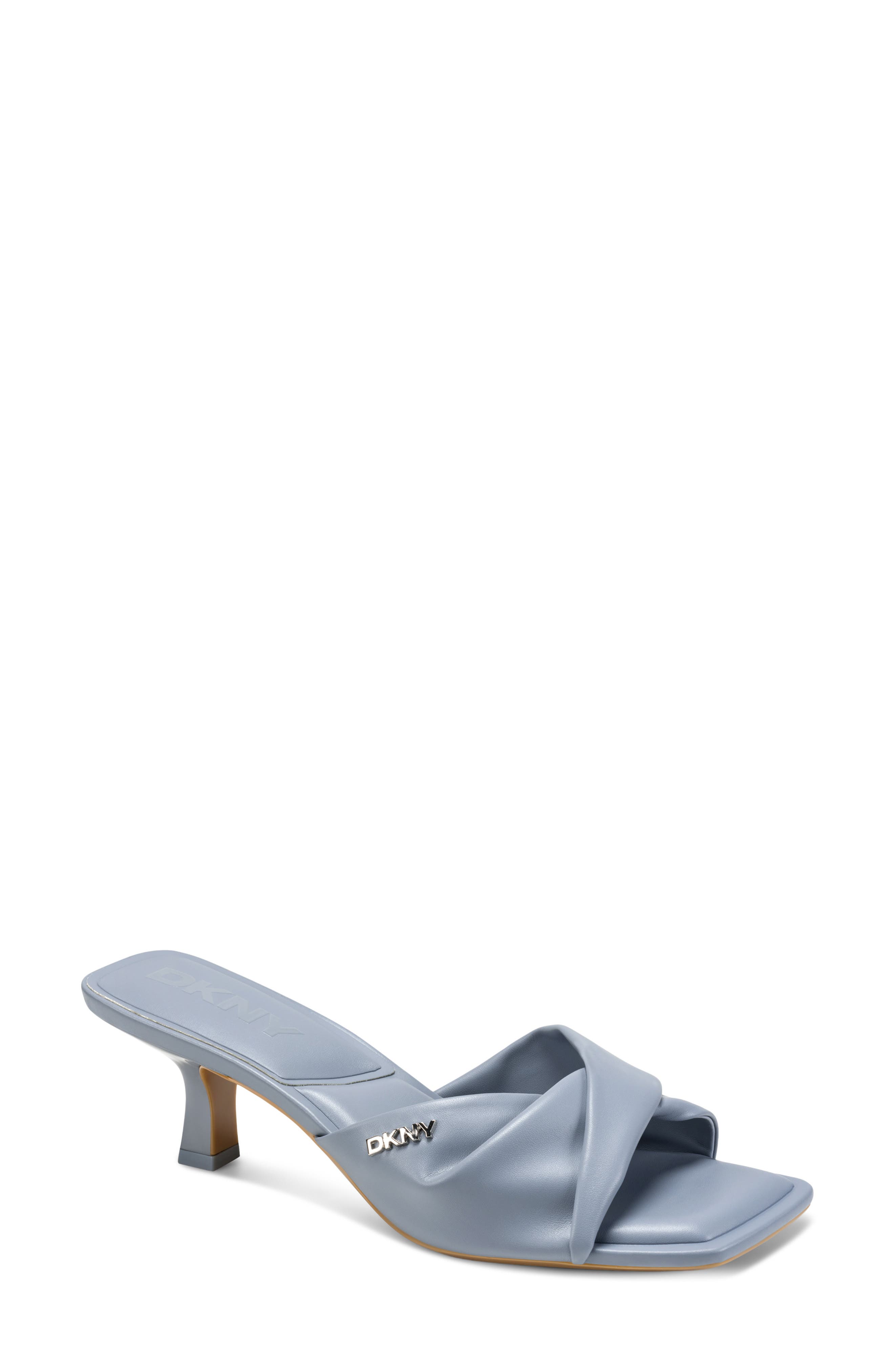 DKNY Jolaine Twist Sandal, Main, color, Slate Blue