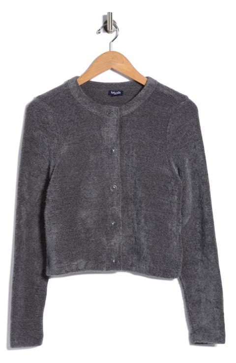 Chenille Cardigan Sweater