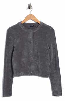 Chenille Cardigan Sweater