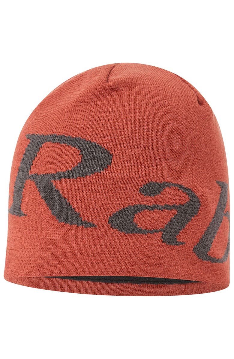 Rab Lo Beanie, Main, color, Tuscan Red/Graphene