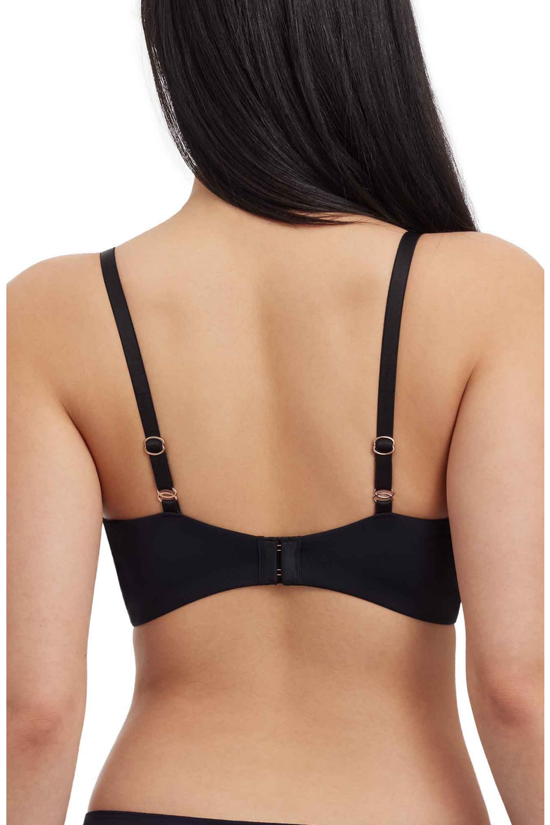 Amour Lace Full Coverage Minimizer Bra, Alternate, color, Black