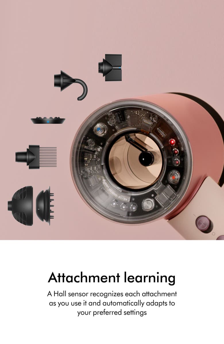 Dyson Limited Edition Supersonic Nural<sup>™</sup> Hair Dryer in Jasper Plum, Alternate, color,