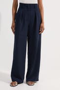 Karen Millen High Waist Wide Leg Pants