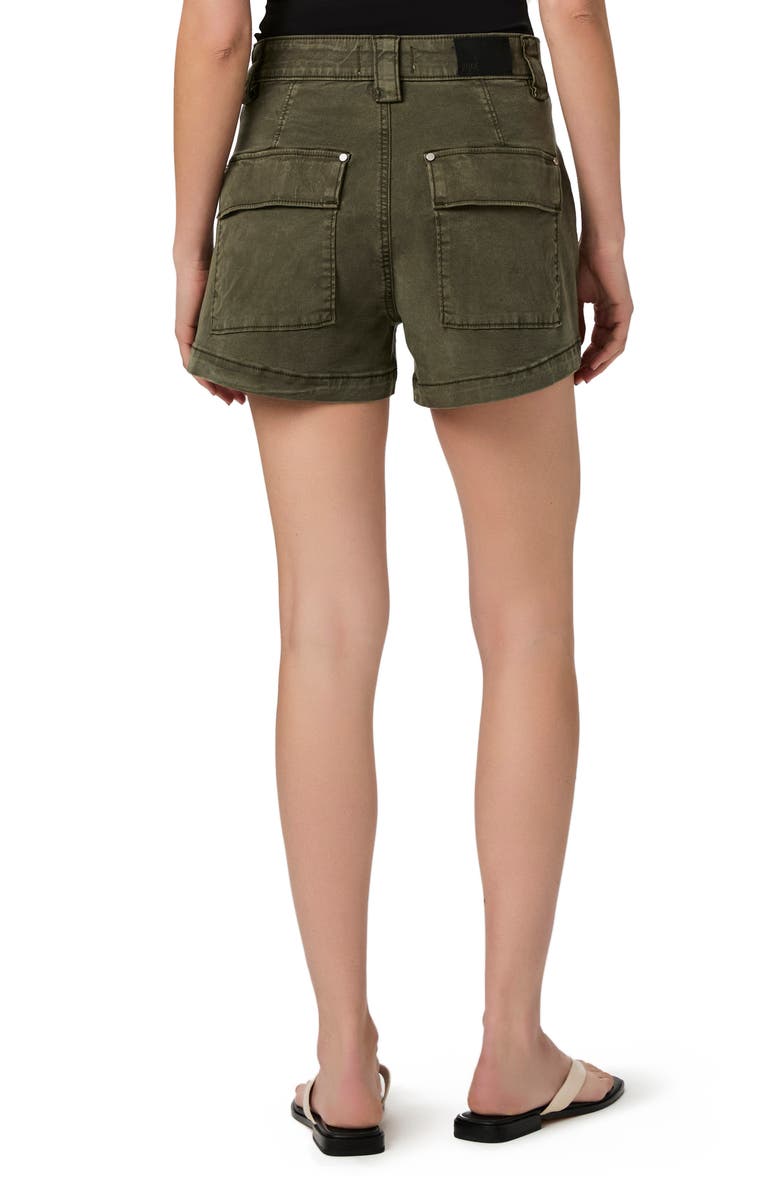 PAIGE Radley Cargo Denim Shorts, Alternate, color, Vintage Forester Green