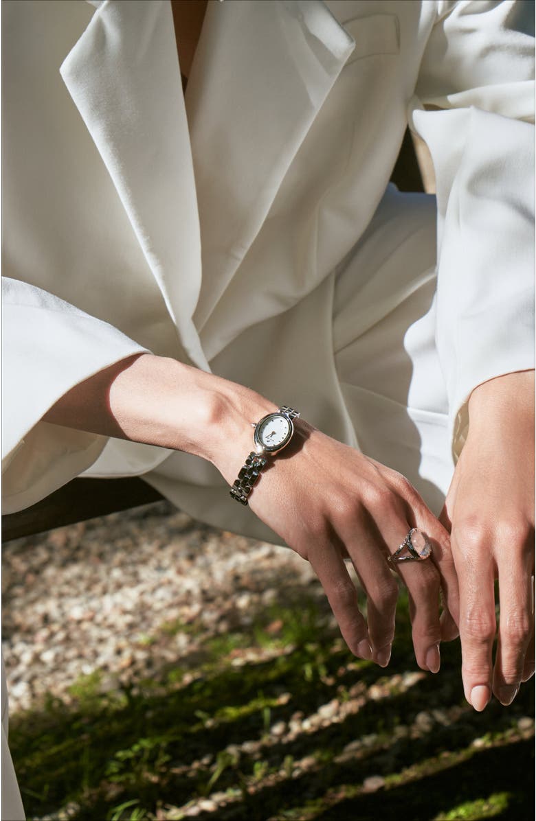 RETRO CHIC Vatican Watch, Alternate, color, Silver (8 Inches)