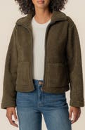 KUT from the Kloth Dena Faux Shearling Zip Jacket