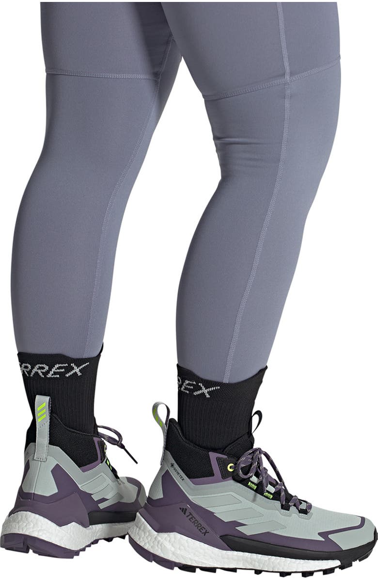 adidas Terrex Free Hiker 2.0 Mid Gore-Tex<sup>®</sup> Waterproof Hiking Shoe, Alternate, color,