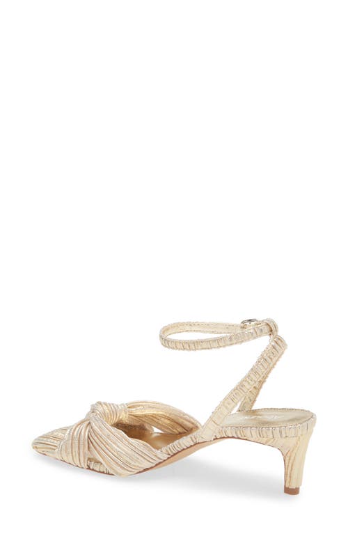 Abound Diana Kitten Heel Sandal In Gold Light Metallic