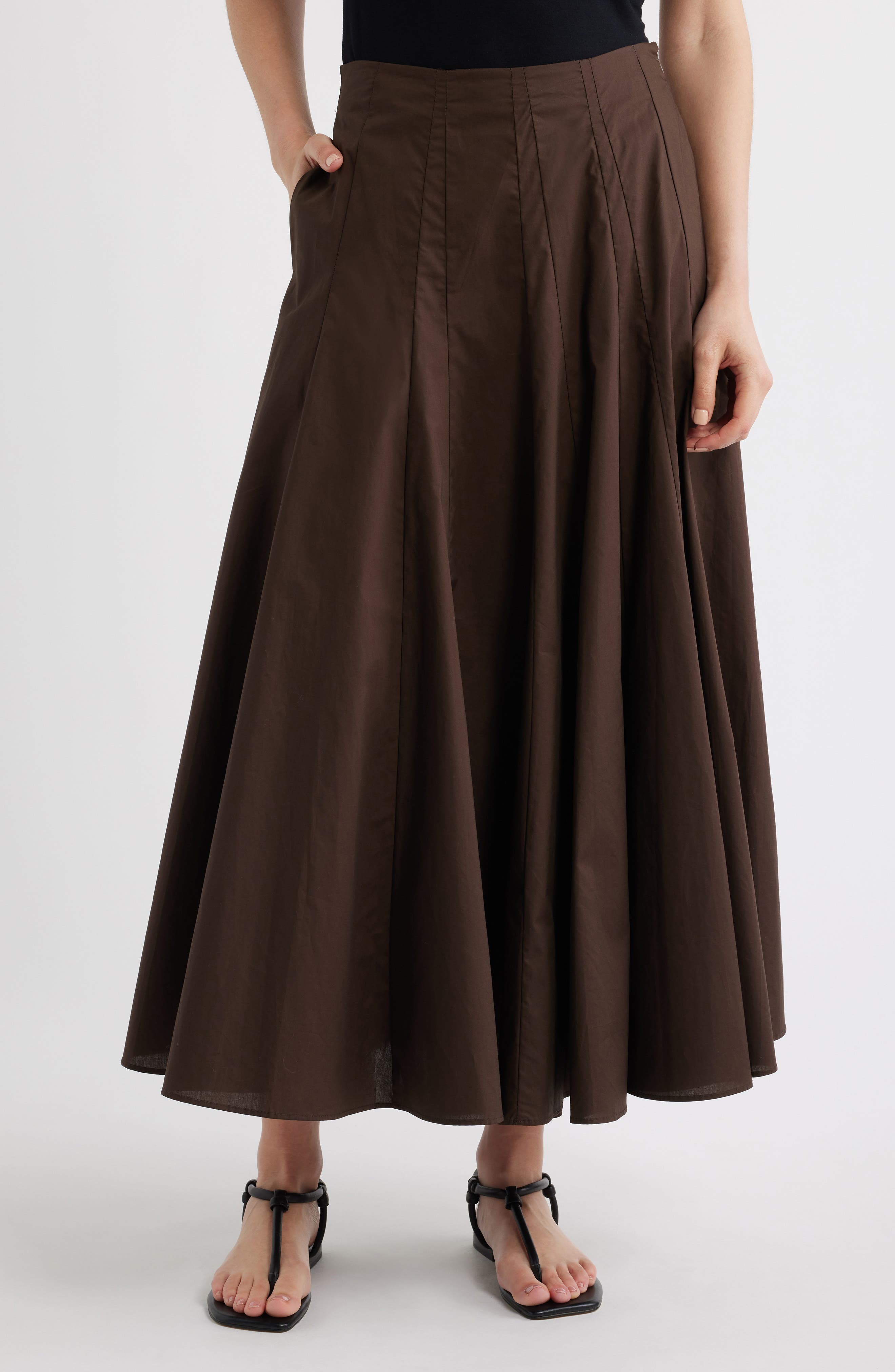 MANGO Falda Milos Faux Wrap Cotton Skirt — фото 2