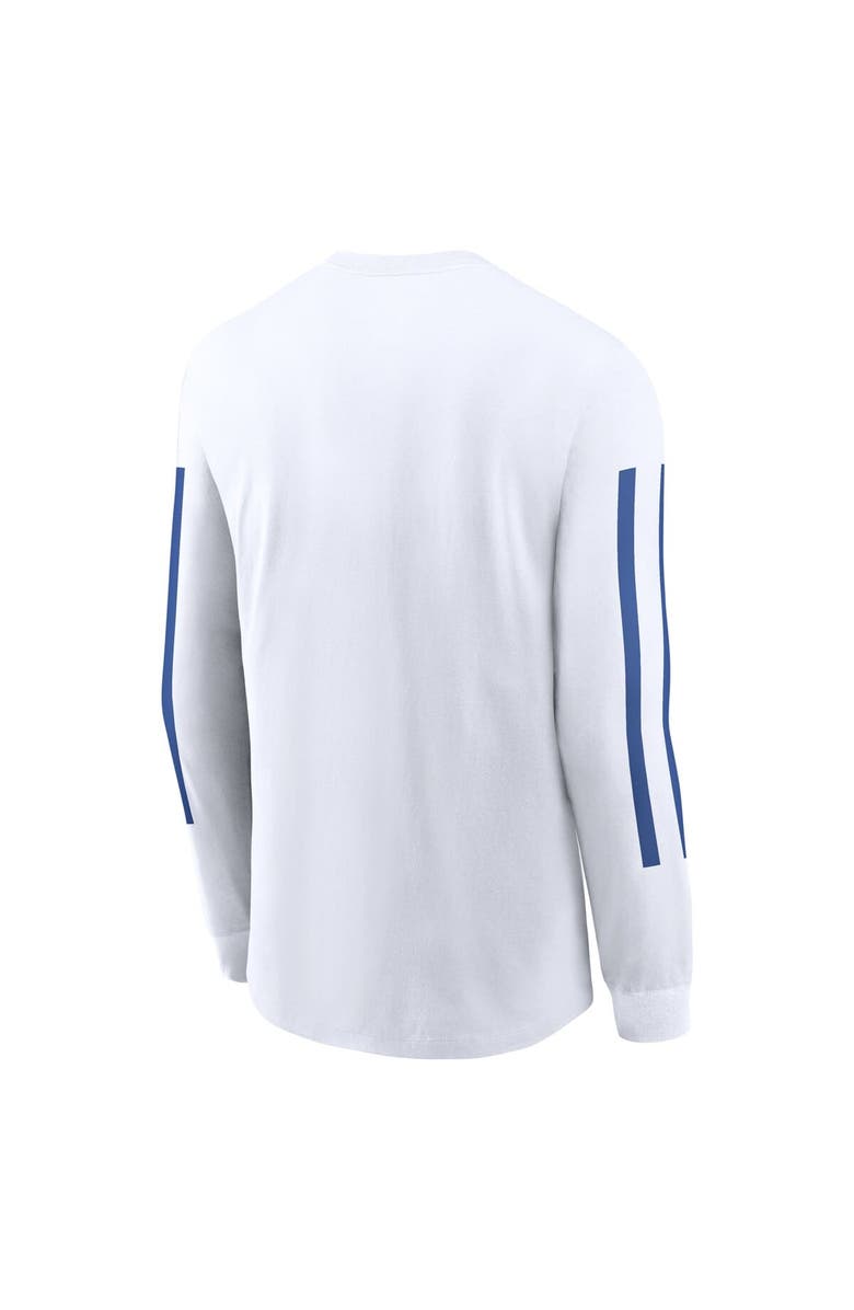 Nike Men's Nike White Duke Blue Devils Local Spirit Slogan Long Sleeve T-Shirt, Alternate, color, White