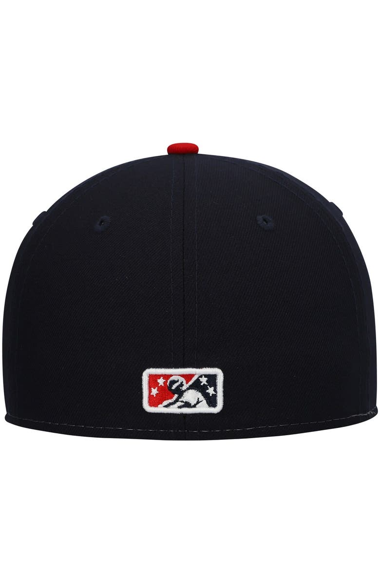 New Era Men's New Era White Nashville Sounds Authentic Collection Team Alternate 59FIFTY Fitted Hat, Alternate, color, White