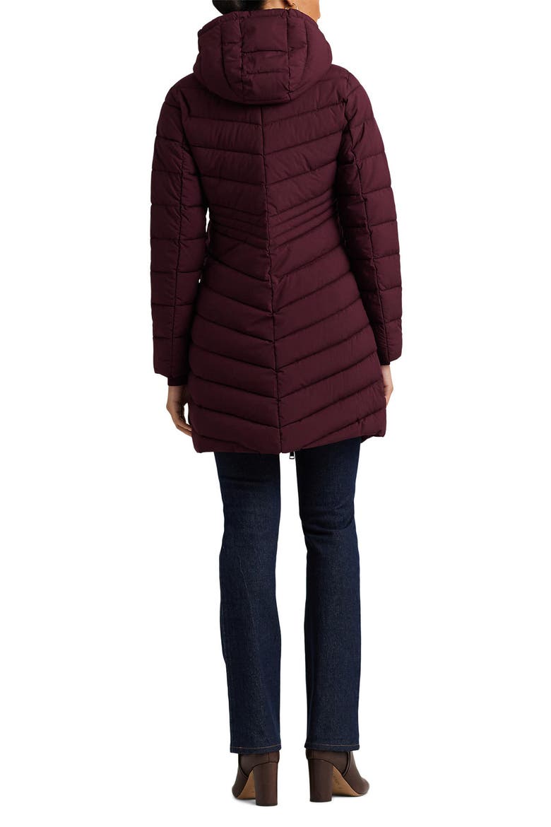 Hooded Puffer Jacket, Alternate, color, VINTAGE BURGUNDY