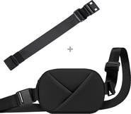 Lux and Nyx Origami Sling Belt Bag With Extender Strap