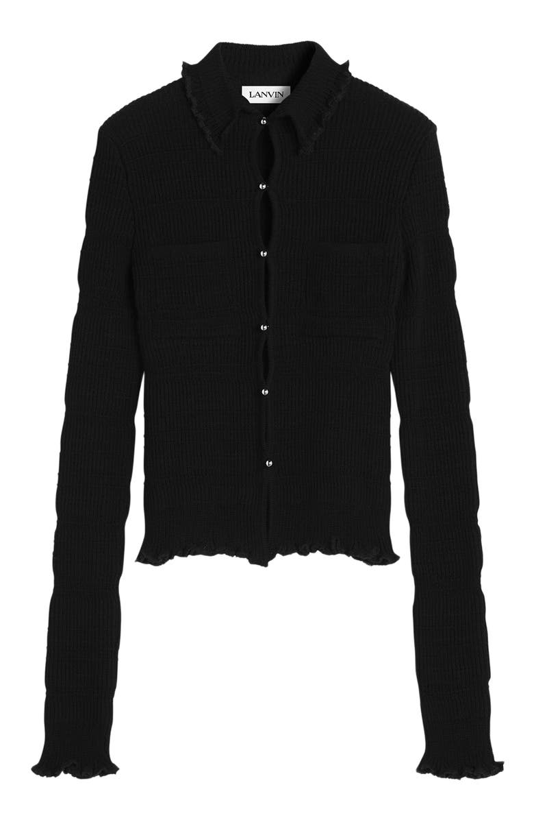 Lanvin COTTON CARDIGAN, Alternate, color, 