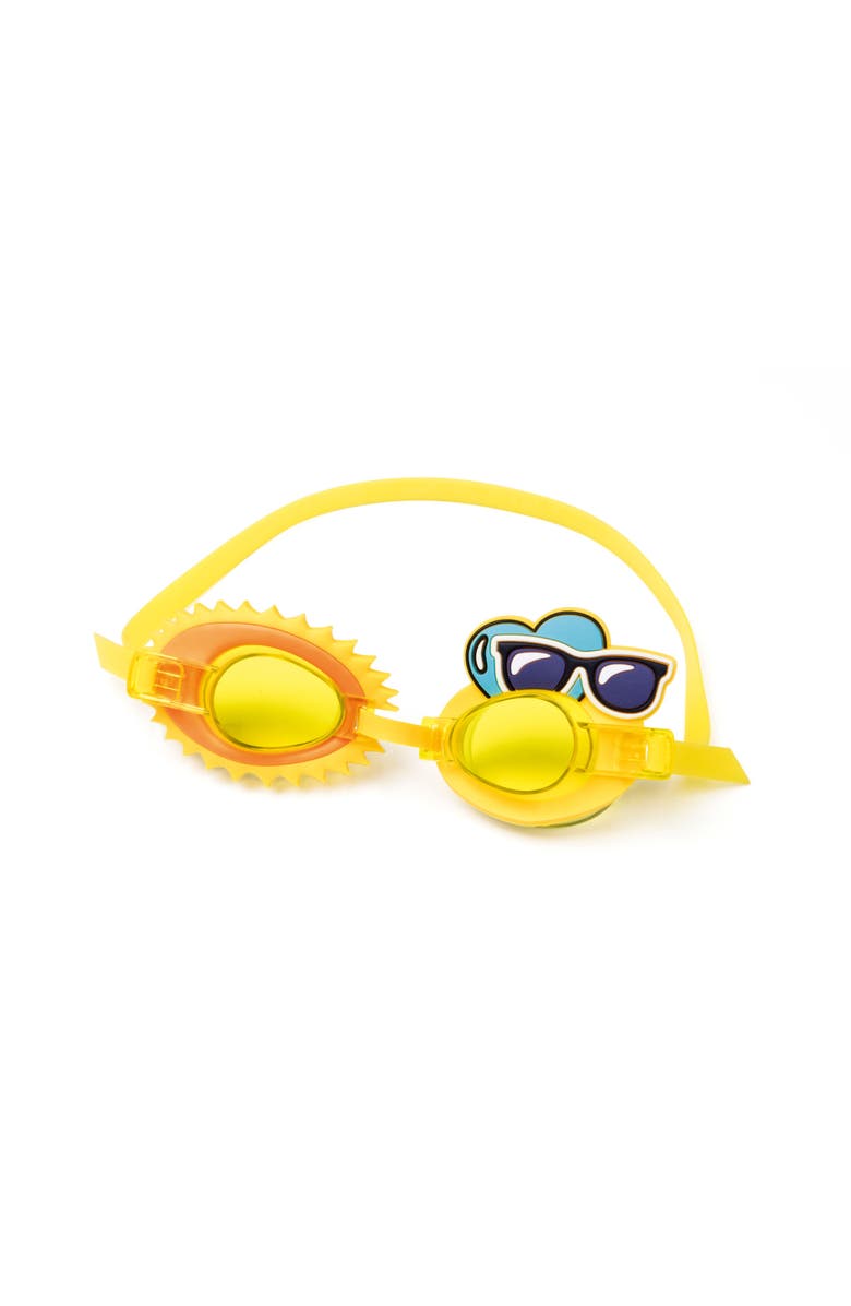Hydro-Swim Character Kids Goggles, Main, color, Yellow