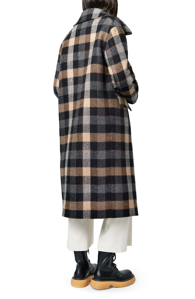 Smythe Wool Blend Blanket Coat, Alternate, color, 