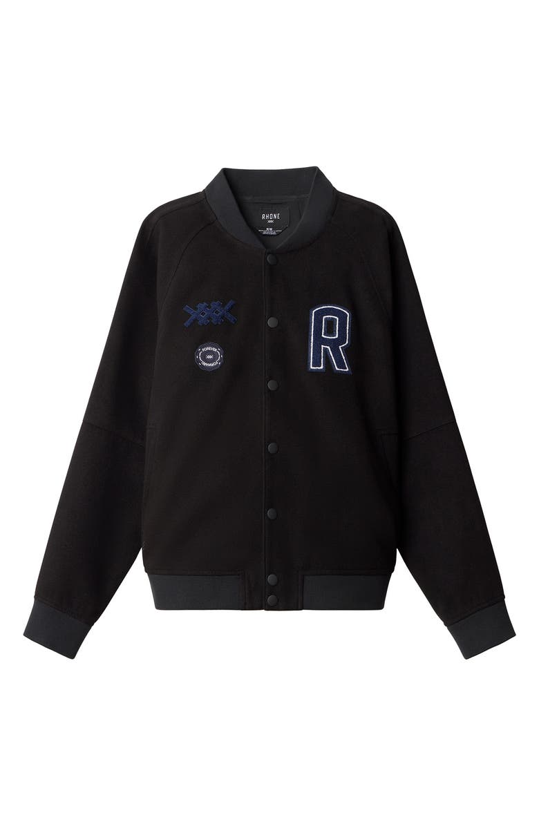 Rhone The Crew Jacket, Alternate, color, Black