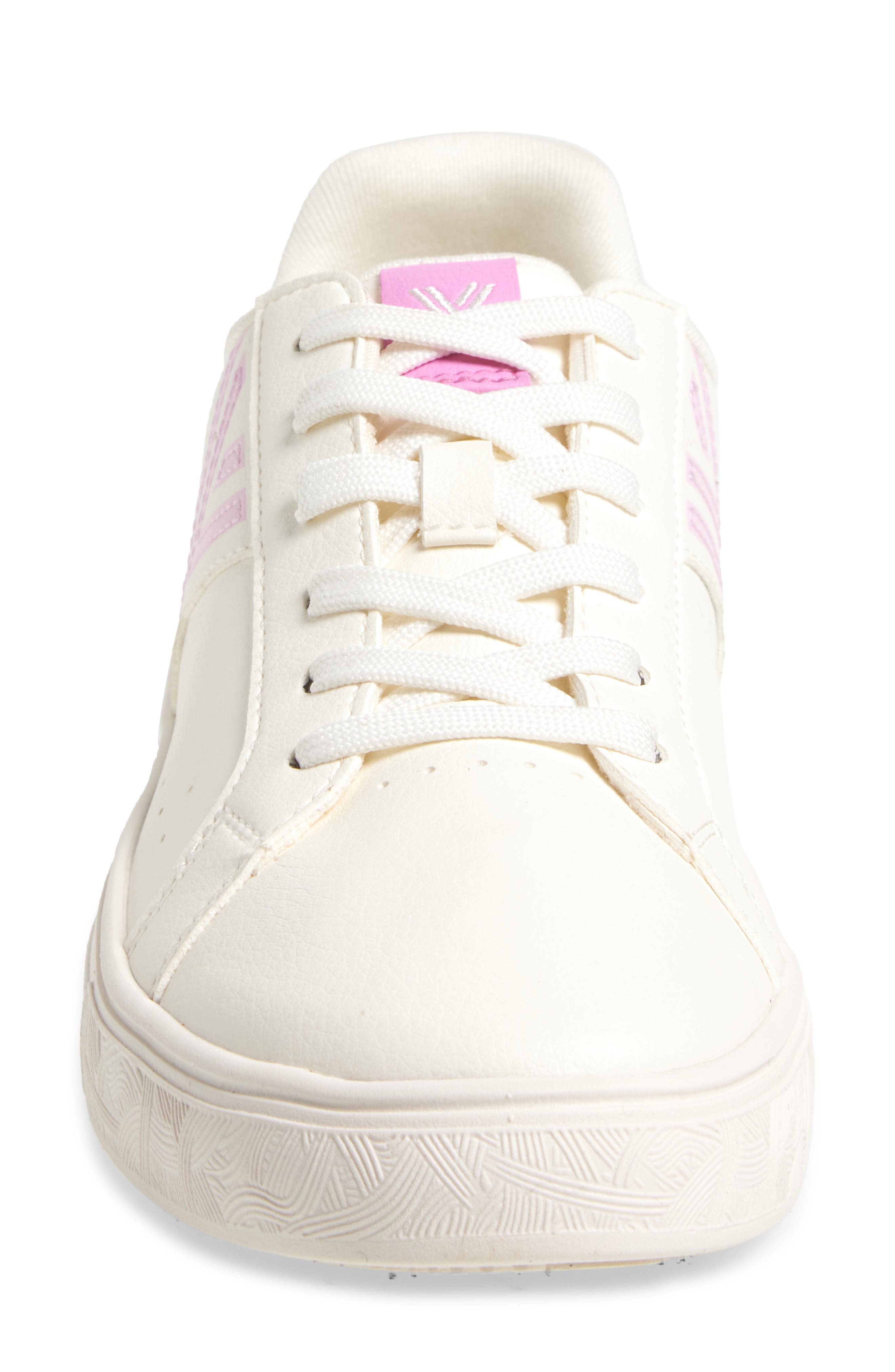 Fractus Cactus Sneaker, Alternate, color, WHITE PASTEL PINK FUCHSIA