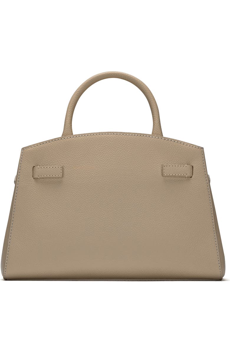 DeMellier The Small Hudson Leather Tote, Alternate, color, Light Taupe