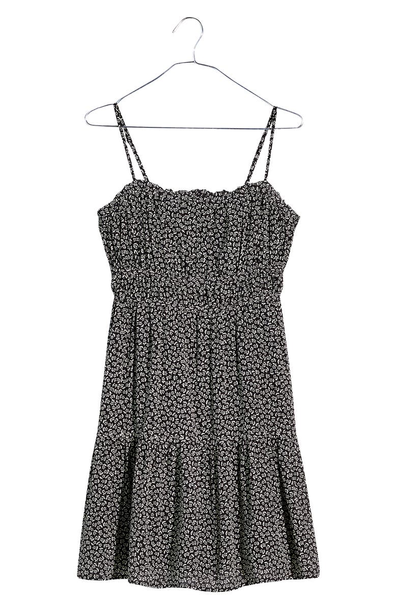 Madewell Sophia Micro Daisy Cami Tiered Sundress, Alternate, color, 