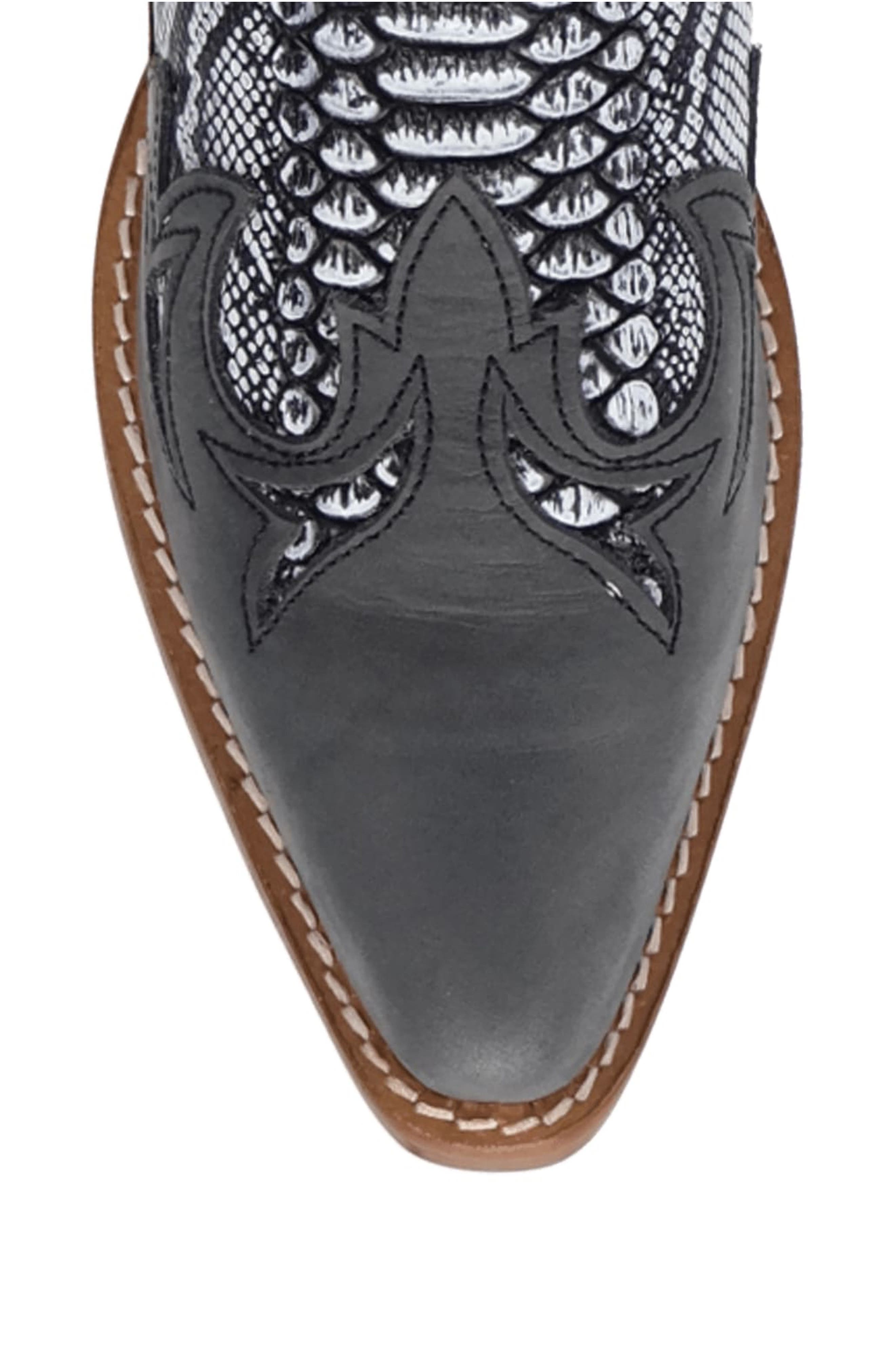 Dingo Cobra Kiss Western Boot, Alternate, color, Black