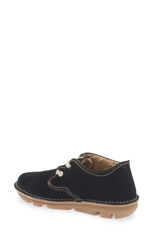 On Foot Silken Faux Fur Lined Sneaker In Black
