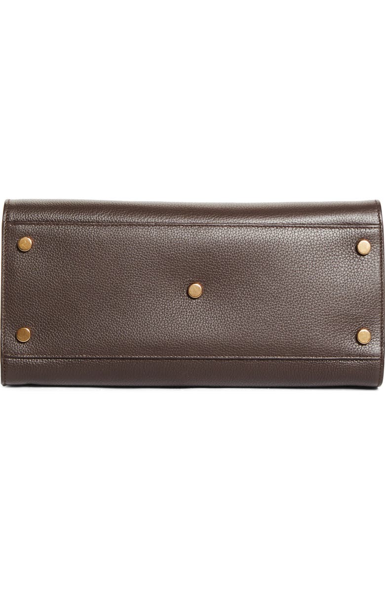 Saint Laurent Small Sac de Jour Leather Top Handle Bag, Alternate, color, Arabica