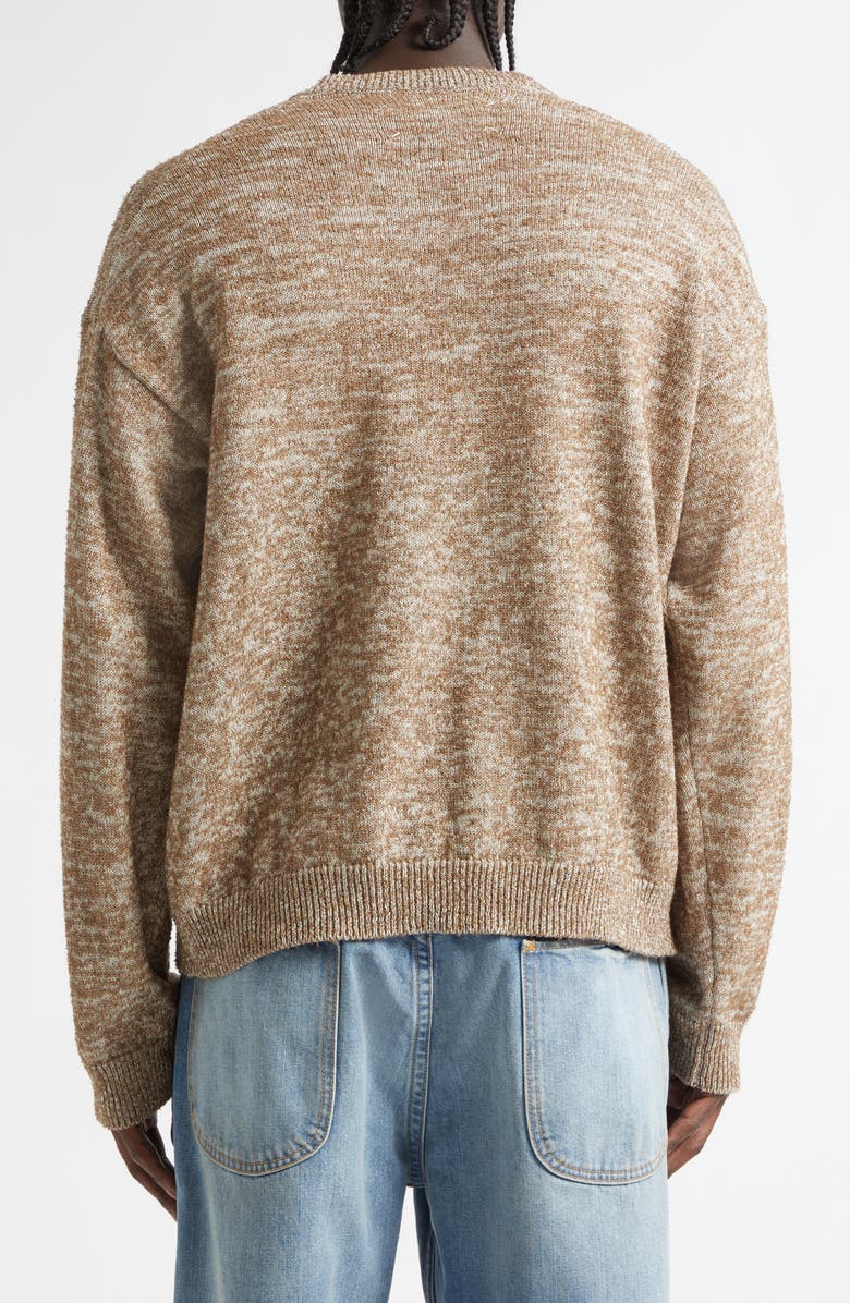 Maison Margiela V-Neck Sweater, Alternate, color, Light Brown/ Beige