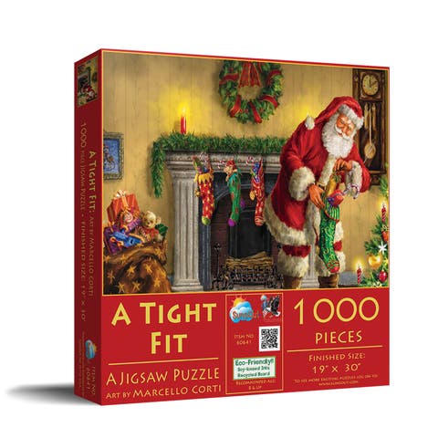 A Tight Fit 1000 piece Jigsaw Puzzle for Adults