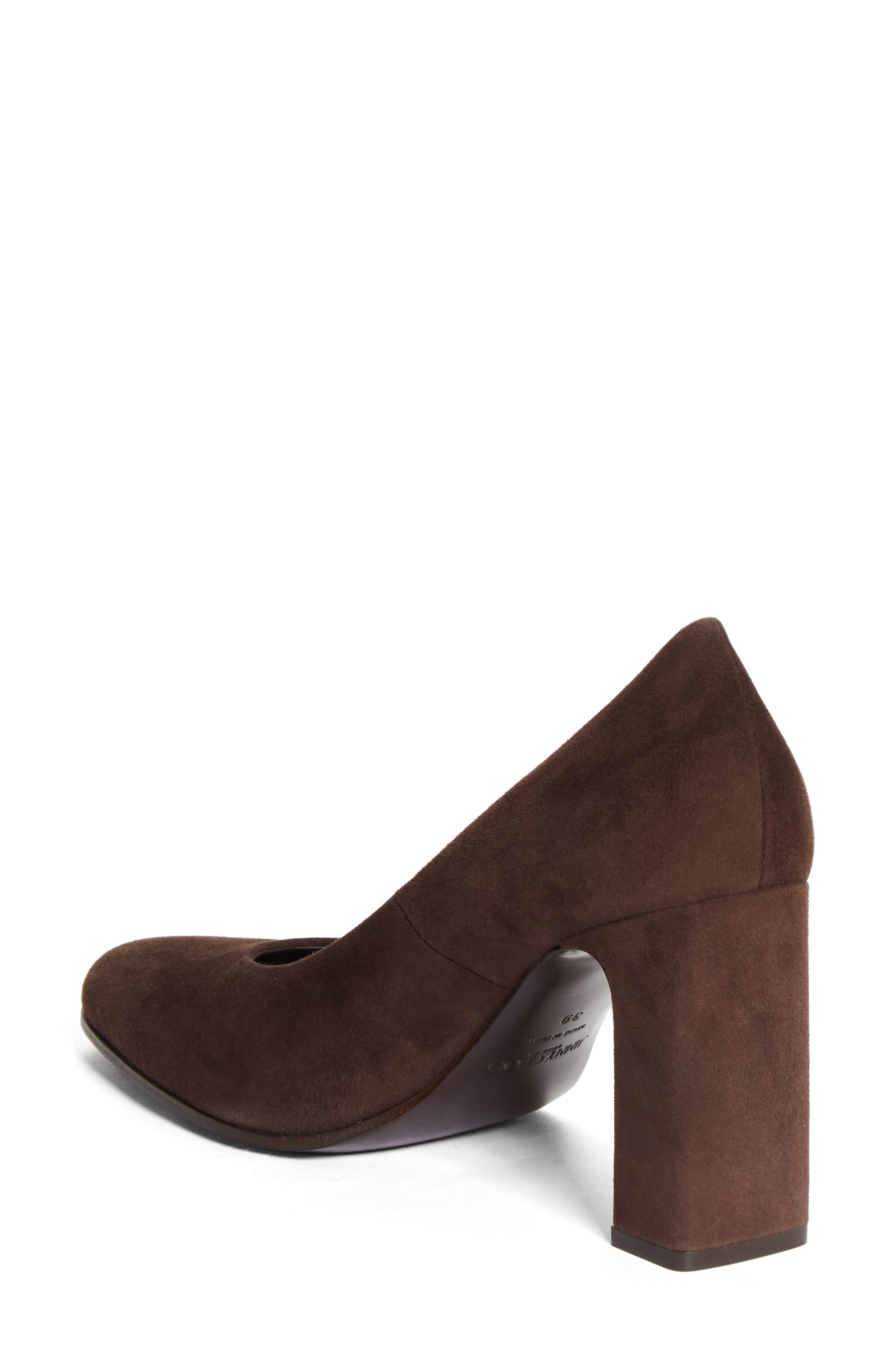 Eyla Pump, Alternate, color, CHOCOLATE